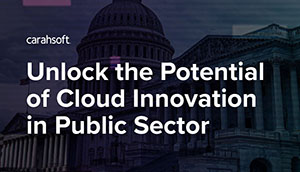 Unlock the Potential of Cloud Innovation in Public Sector