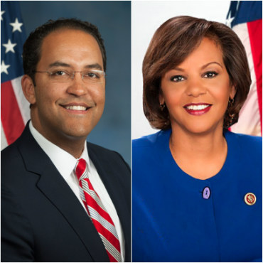Rep. Will Hurd (R-Texas) and Rep. Robyn Kelly (D-Ill.)